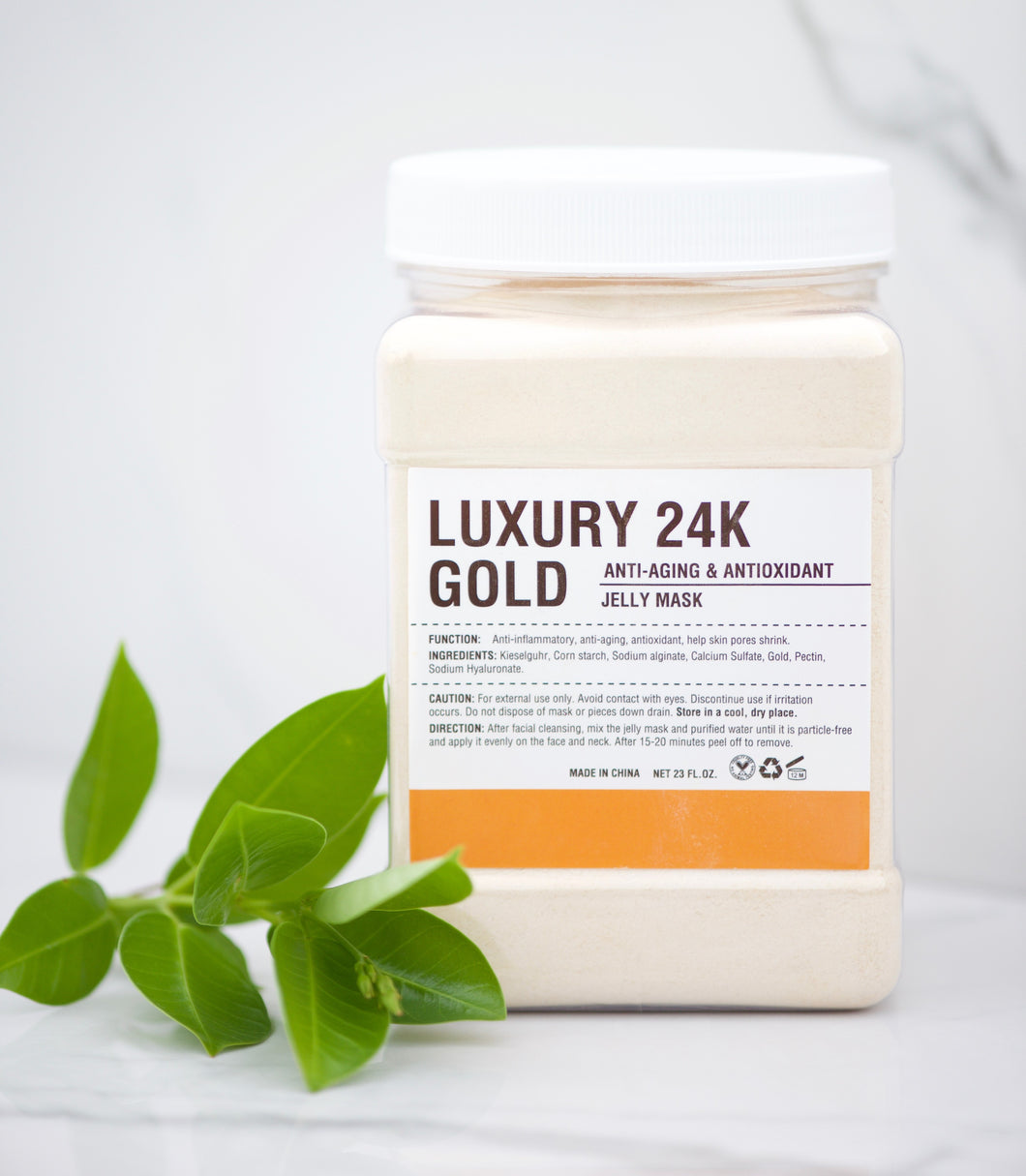Jelly Mask - Face Mask - Luxury 24K Gold - Anti-Aging & Antioxidant
